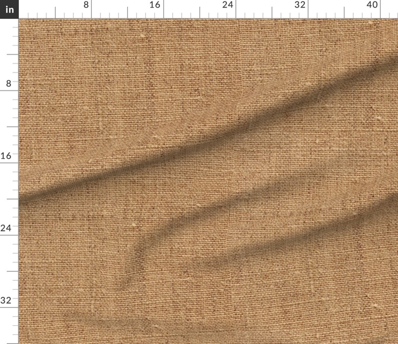 Brown Woven Cloth Weaving Twine Faux Burlap Hessian Coarse Burlap Custom Printed Fabric by Spoonflower Various Fabrics by the Yard or Fat Quarter